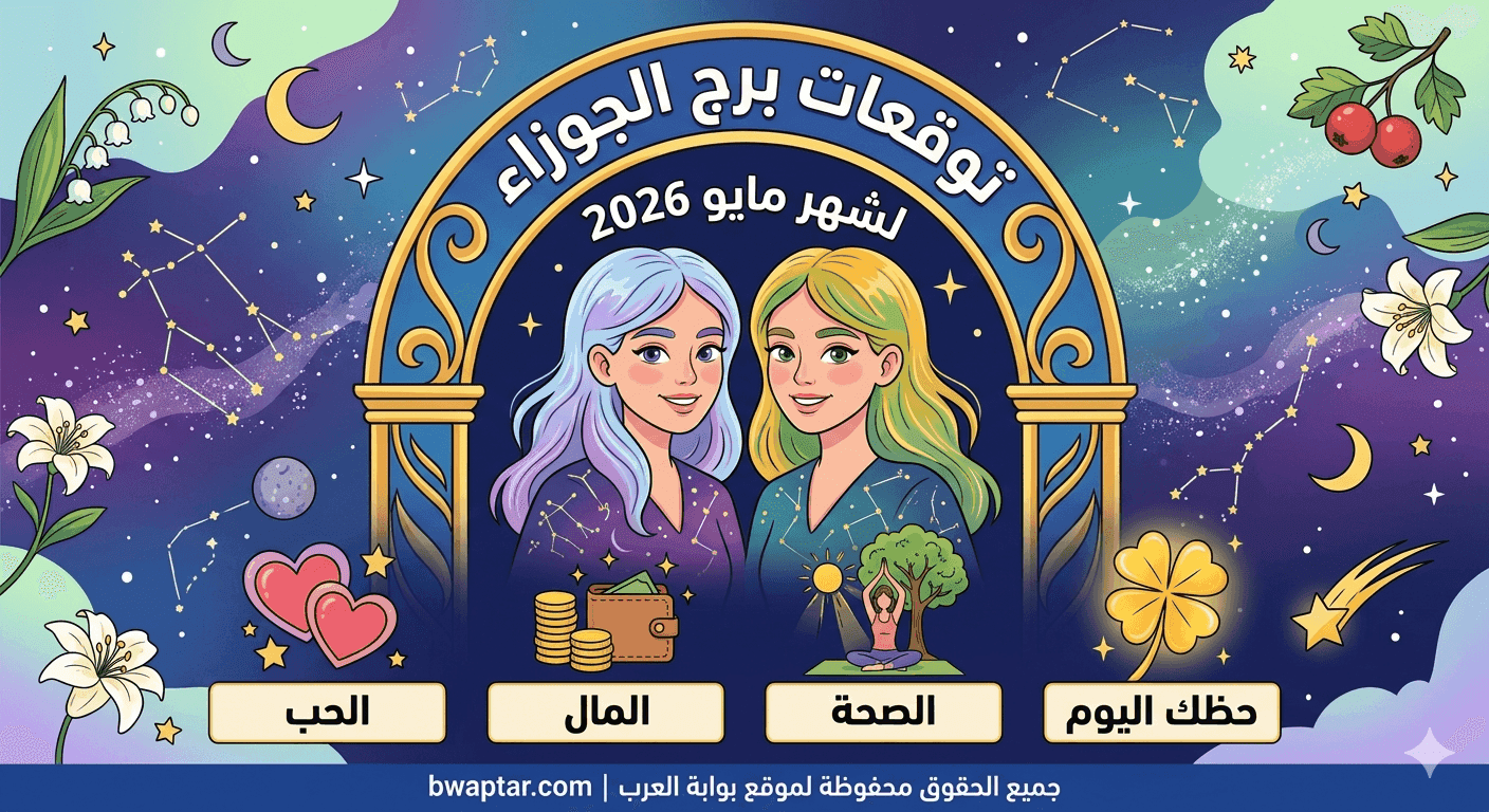 برج الجوزاء لشهر مايو 2026