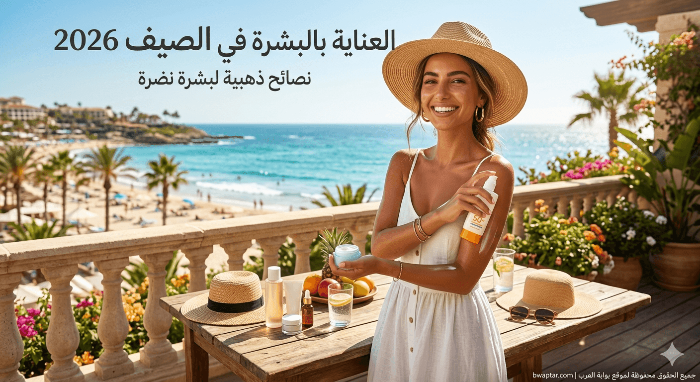 نصائح ذهبية لبشرة نضرة