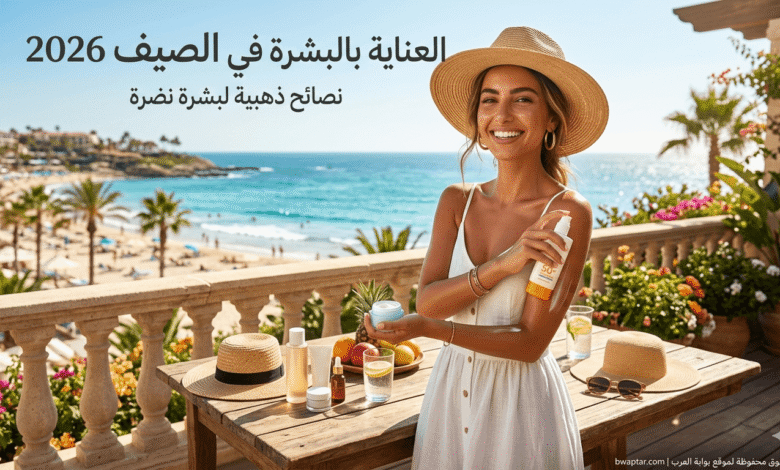 نصائح ذهبية لبشرة نضرة