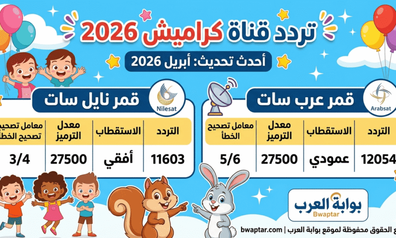 قناة كراميش 2026