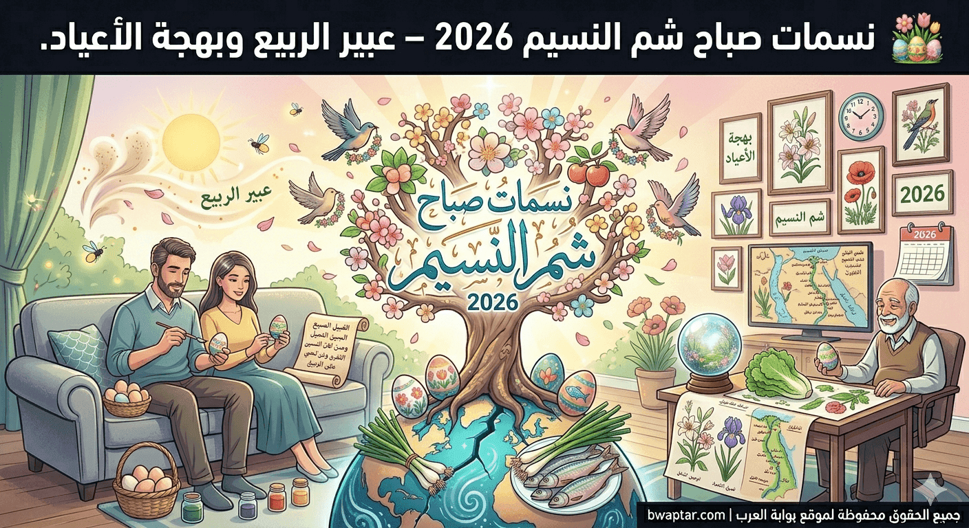 صباح شم النسيم 2026
