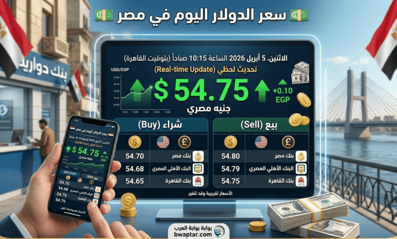 سعر الدولار اليوم في مصر الأحد