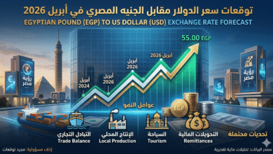 سعر الدولار مقابل الجنيه المصري في أبريل 2026