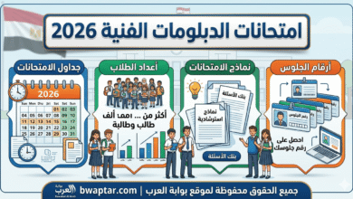 الدبلومات الفنية 2026