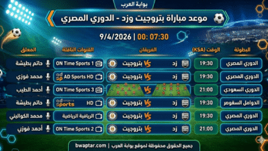 مباراة بتروجت وزد اليوم