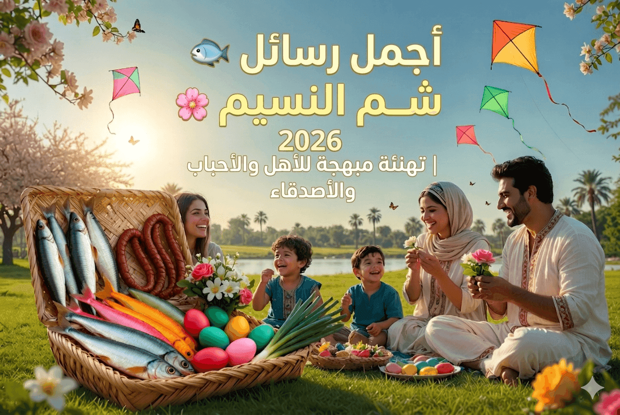 رسائل شم النسيم 2026
