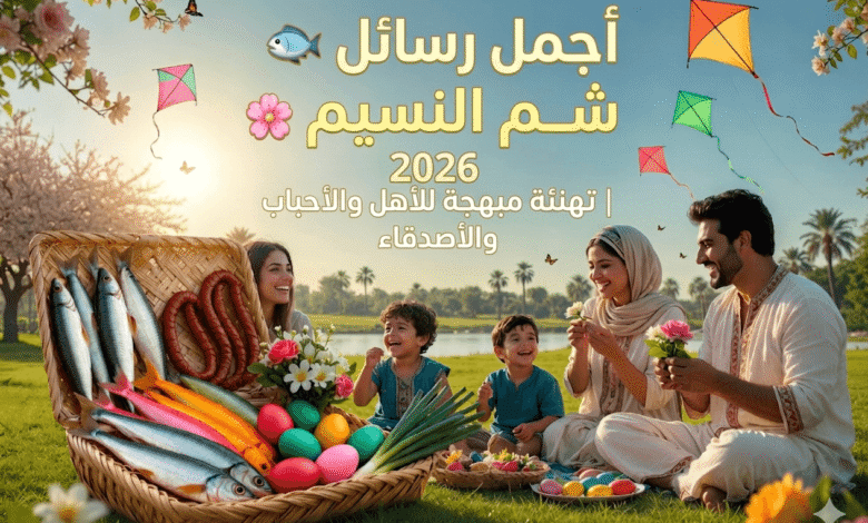 رسائل شم النسيم 2026