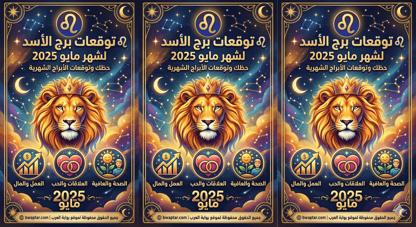 برج الأسد 2026