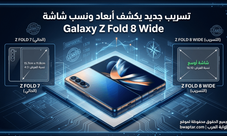 Galaxy Z Fold 8 Wide