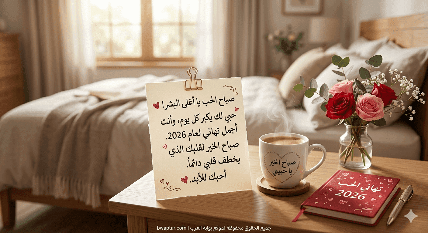 أجمل تهاني الحب 2026
