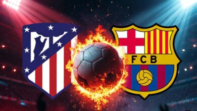 أتلتيكو مدريد ضد برشلونة