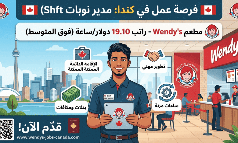 فرصة عمل في كندا
