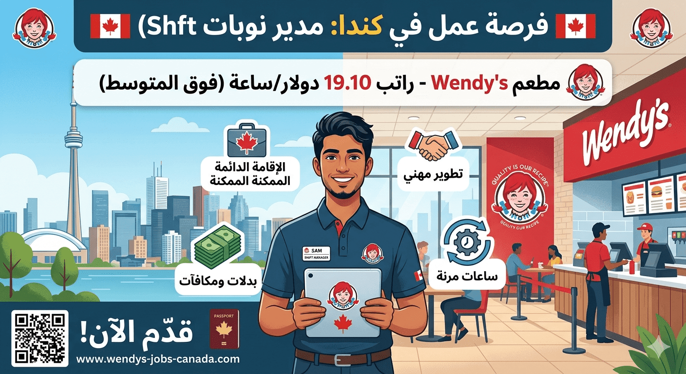 فرصة عمل في كندا