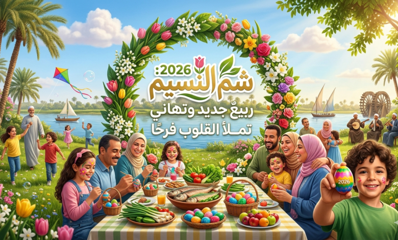 شم النسيم 2026