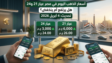 أسعار الذهب اليوم