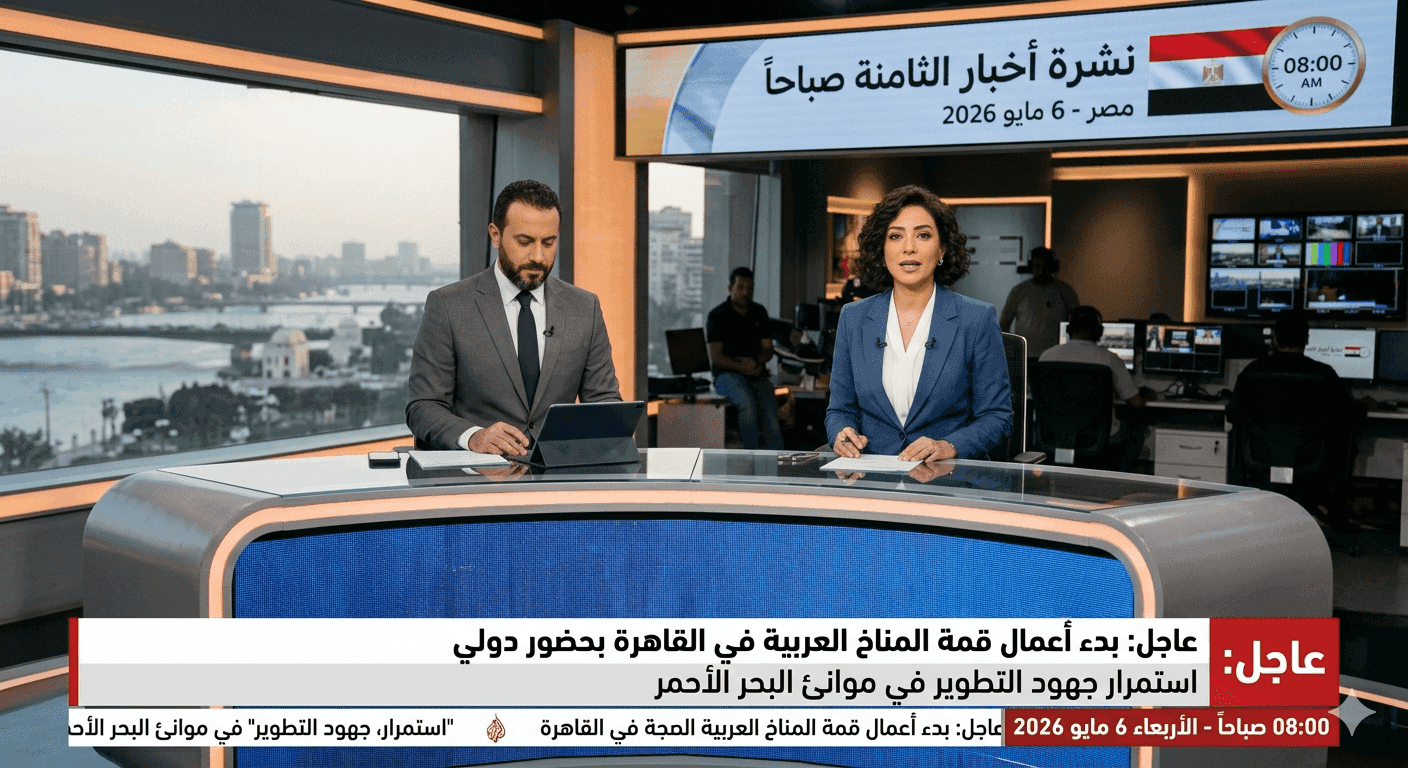 أخبار الثامنة صباحاً