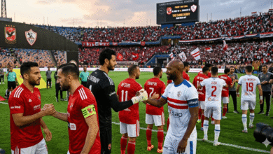 لاعبو الأهلي والزمالك قبل مباراة الجمعة 1 مايو 2026 في الدوري المصري