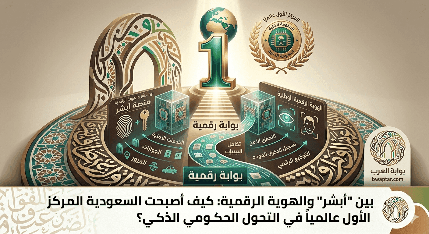 التحول الحكومي الذكي في السعودية بين أبشر والهوية الرقمية