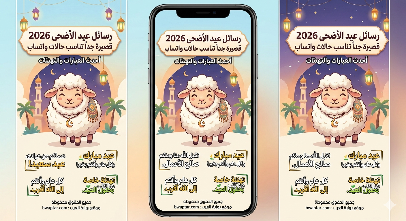 أحدث العبارات والتهنئات