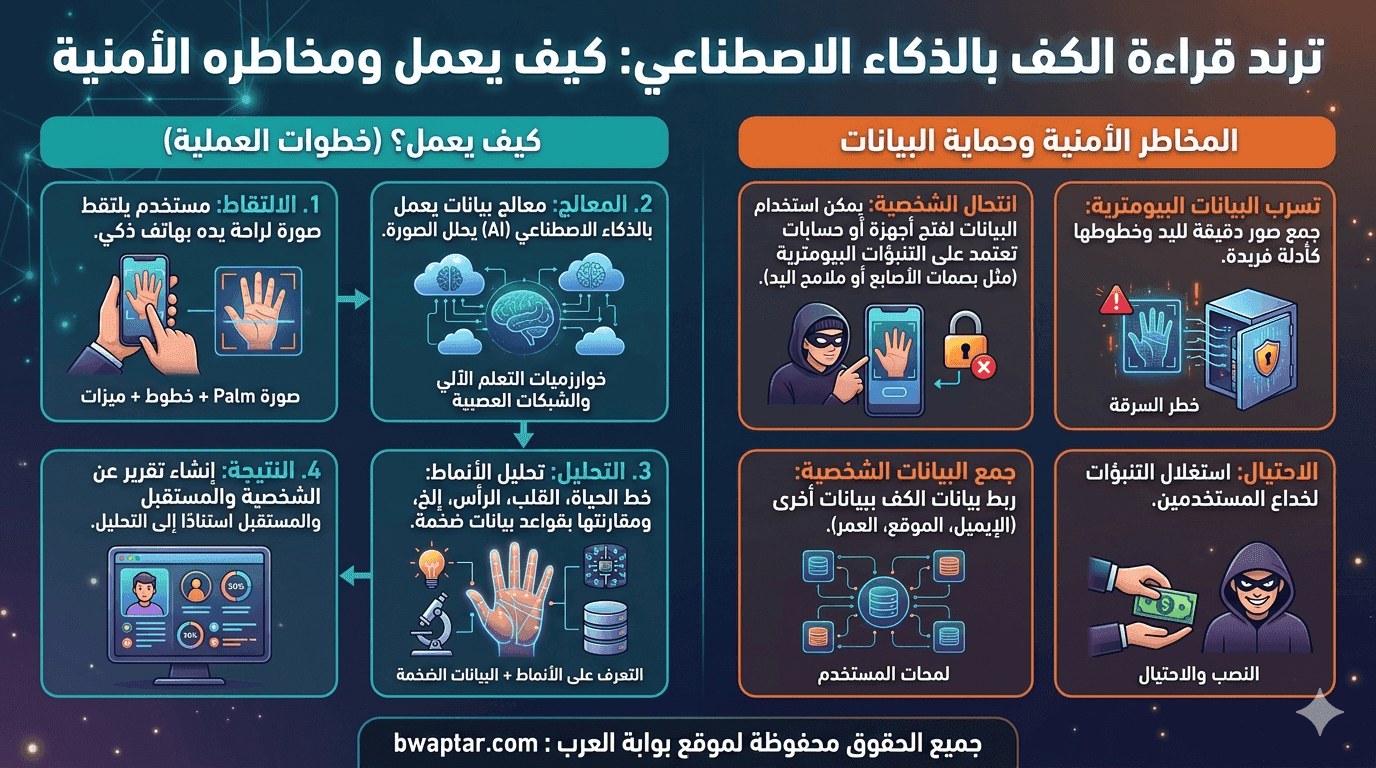 قراءة الكف بالذكاء الاصطناعي
