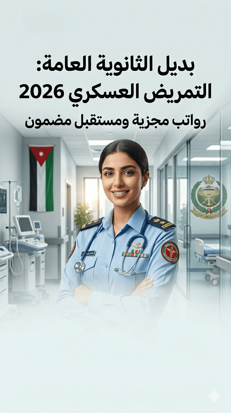 بديل الثانوية بمرتبات خيالية تفاصيل تنسيق التمريض العسكري 2026