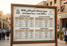 امتحانات الترم الثاني 2026 محافظة المنيا