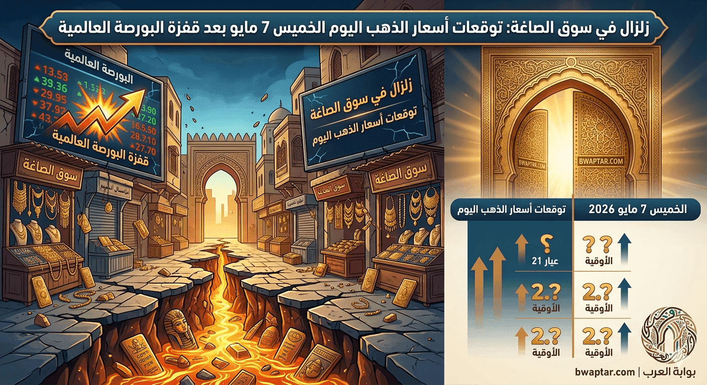 زلزال في سوق الصاغة