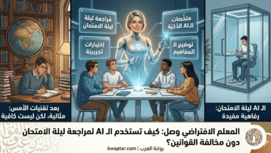 المعلم الافتراضي بالذكاء الاصطناعي