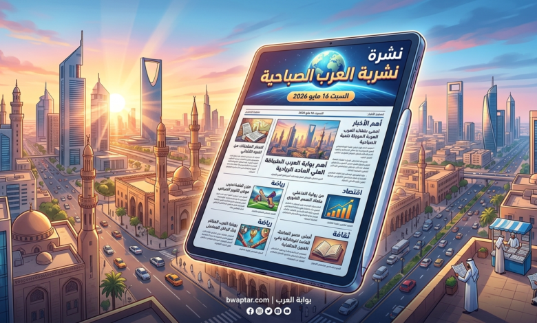 السبت 16 مايو 2026
