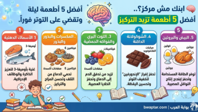 أطعمة تزيد التركيز ليلة الامتحان