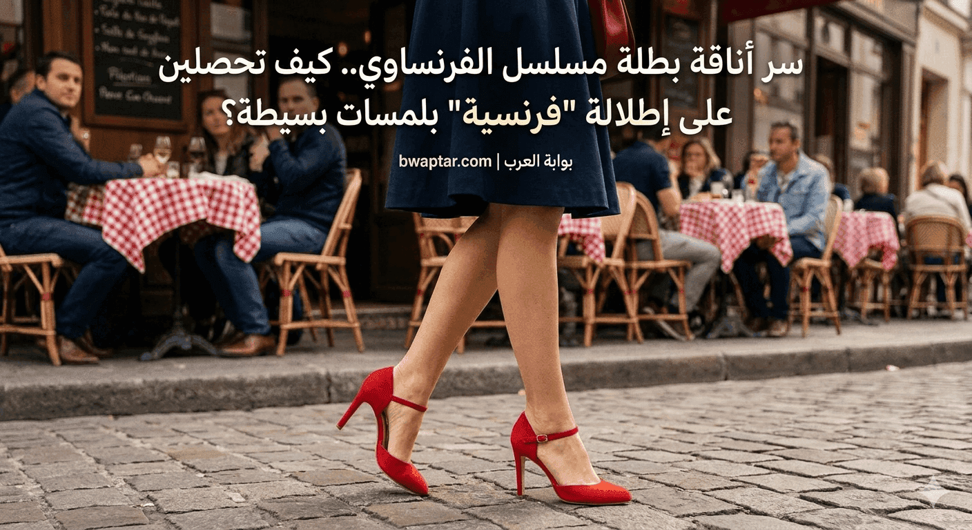 أناقة بطلة مسلسل الفرنساوي