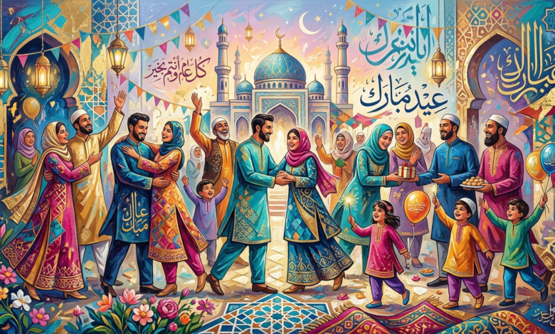 تصميم ذكاء اصطناعي للعيد