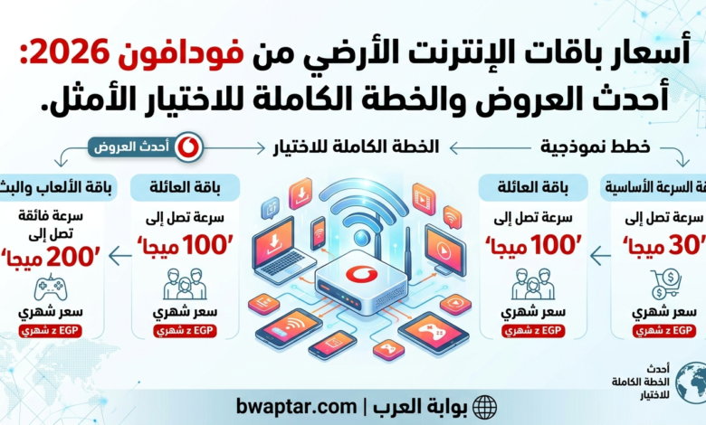 باقات الإنترنت الأرضي