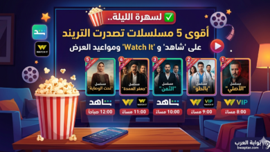 مسلسلات تصدرت التريند