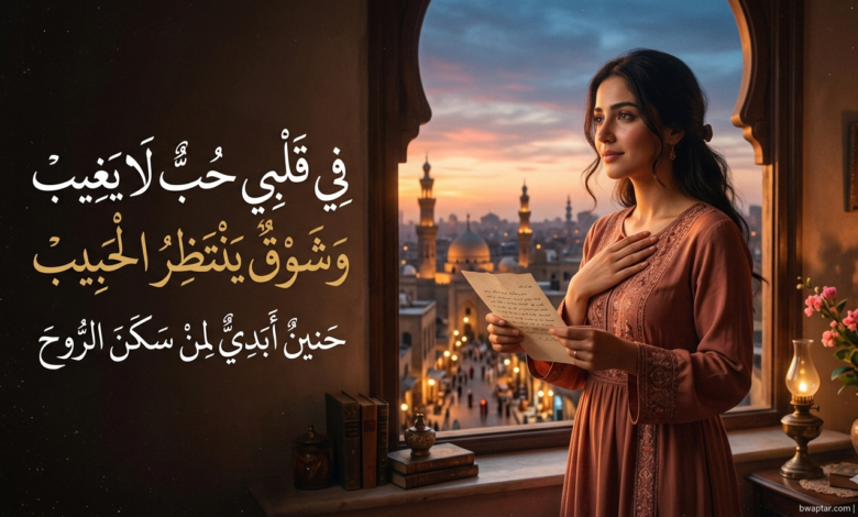 عبارات حب وحنين راقية للحبيبة