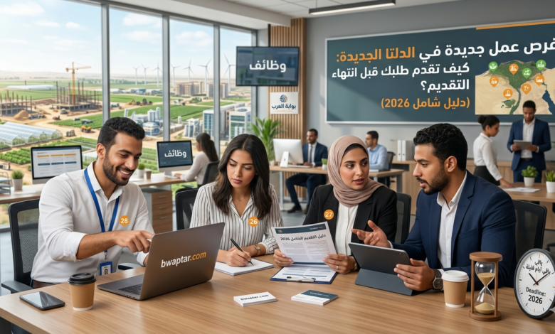 عمل في الدلتا الجديدة