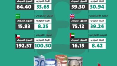الدولار في السوق السوداء