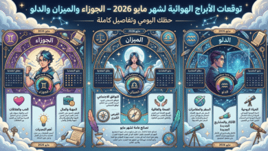 الأبراج الهوائية لشهر مايو