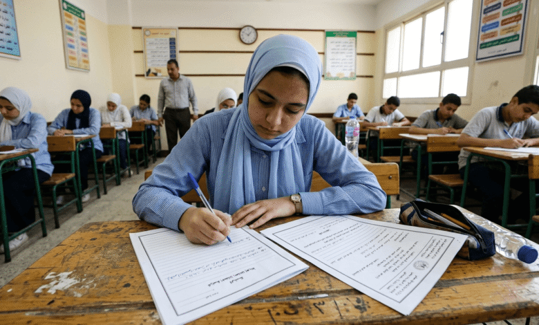 امتحان اللغة العربية الصف الثالث الإعدادي الترم الثاني 2026