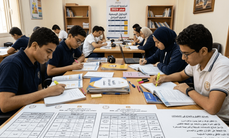 الامتحانات في مصر 2026