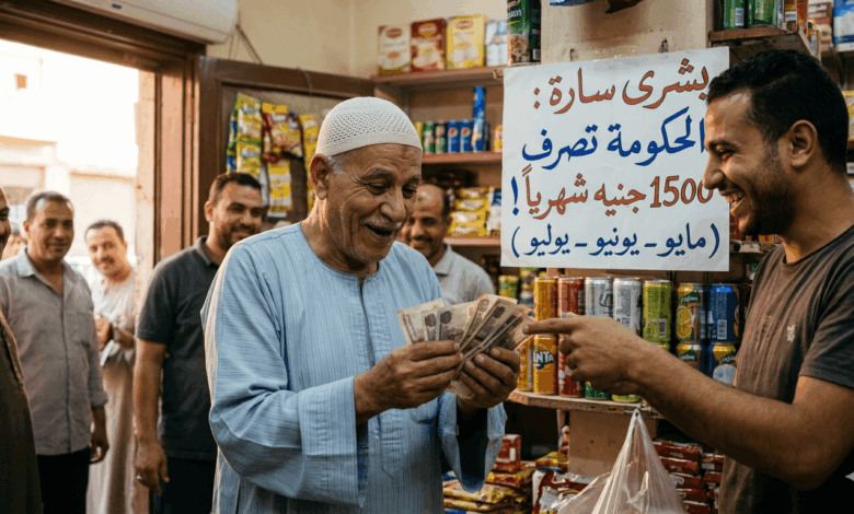 1500 جنيه شهرياً