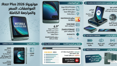 Razr Plus 2026: المواصفات والسعر