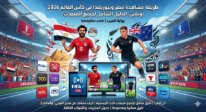 مشاهدة مصر ونيوزيلندا
