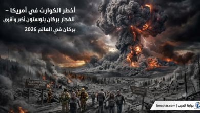أكبر وأقوى بركان في العالم