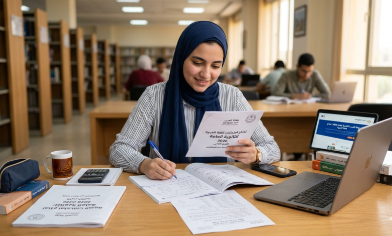 اللغة العربية الثانوية العامة