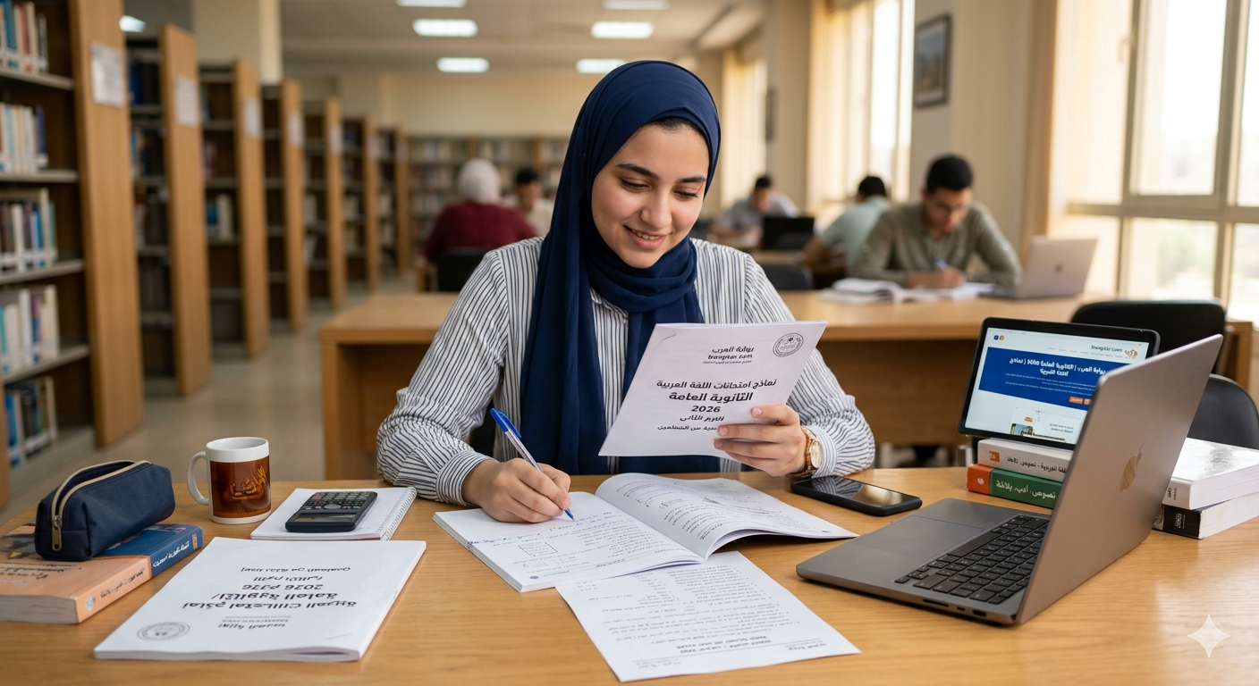 اللغة العربية الثانوية العامة