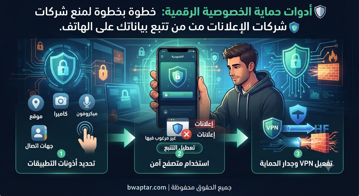 تتبع بياناتك على الهاتف