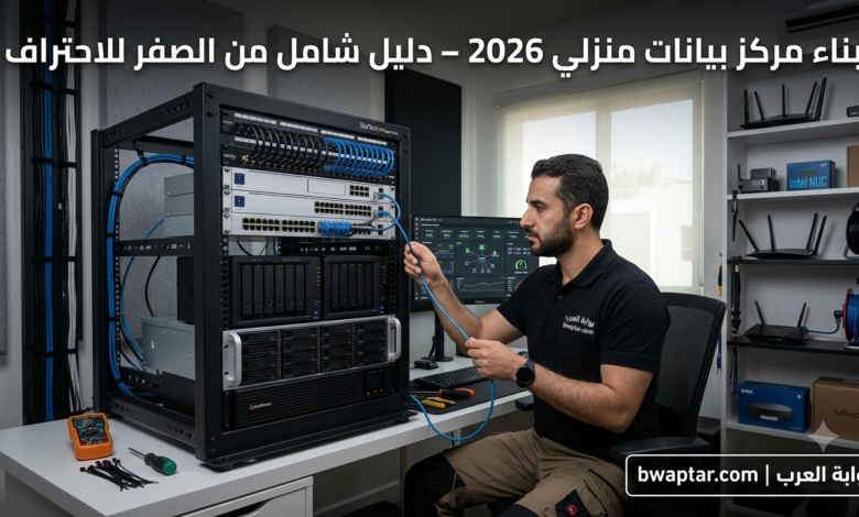 مراكز البيانات المنزلية