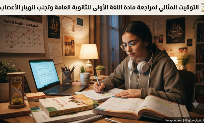 مادة اللغة الأولى