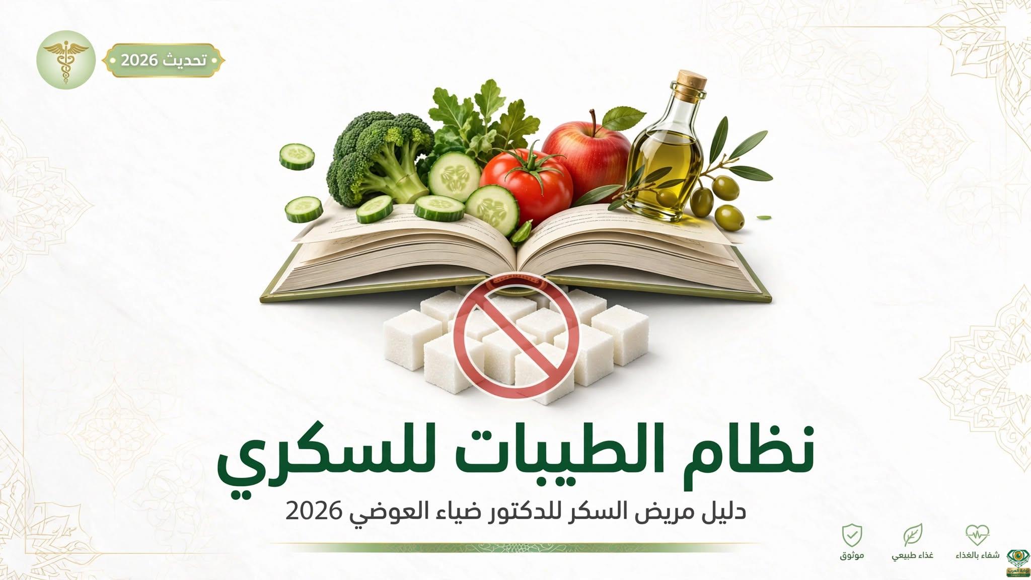دليل مريض السكر للدكتور ضياء العوضي 2026